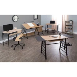 Craft Desk Wood Light Brown - Studio Designs 14 Craft Desk Wood Light Brown - Studio Designs -Baxton Studio Store GUEST f0669e56 9bb3 4648 af5c 7d008a312e9d