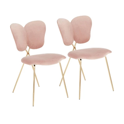 Set Of 2 Madeline Contemporary And Glam Chairs - LumiSource 10 Set Of 2 Madeline Contemporary And Glam Chairs - LumiSource - Image 10