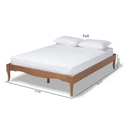 Marieke Wood Bed Frame Ash Walnut - Baxton Studio -Baxton Studio Store GUEST f3237e35 79cc 42a3 bd2a 154ca1e6a3d7