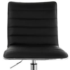 Elama Faux Leather Adjustable Rolling Office Chair In Black 9 Elama Faux Leather Adjustable Rolling Office Chair In Black -Baxton Studio Store GUEST f3d79dd4 55de 4a85 b3b7 aeafcecc110b
