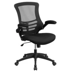 Flash Furniture Work From Home Kit - Black Computer Desk, Ergonomic Mesh Office Chair And Locking Mobile Filing Cabinet With Side Handles -Baxton Studio Store GUEST f555c972 bf42 4924 b634 6a99262d74a3
