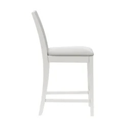 Iris Wood Counter Height Stool White - Hillsdale Furniture -Baxton Studio Store GUEST f65c6134 6305 4832 95bb 76e851ac96ae