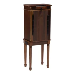 Kasey Jewelry Armoire Walnut - Powell Company 18 Kasey Jewelry Armoire Walnut - Powell Company -Baxton Studio Store GUEST f69db58d 90ae 4da9 acc1 26390112f442