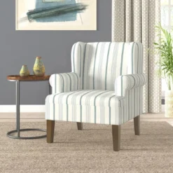 Emerson Rolled Arm Accent Chair - Homepop -Baxton Studio Store GUEST f6d59556 c7f5 4072 a6d9 26925ee7a67b
