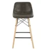 26" Allen Counter Height Barstool Dark Gray - OSP Home Furnishings