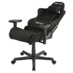 Fabric Ergonomic High Back Racer Style Video Gaming Chair Black - Techni Sport -Baxton Studio Store GUEST f9d731bd 0552 4fd7 b391 ad7f112a8fda