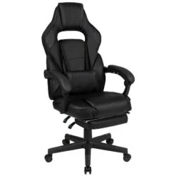 Flash Furniture X40 Gaming Chair Racing Ergonomic Computer Chair With Fully Reclining Back/Arms, Slide-Out Footrest, Massaging Lumbar -Baxton Studio Store GUEST fa760748 302b 4968 8c4c 7fcbfc39efb7