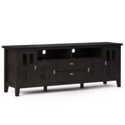 Stratford Solid Wood TV Stand For TVs Up To 80" - WyndenHall -Baxton Studio Store GUEST faa882ca 2a5f 4f29 bea1 7b41869300aa