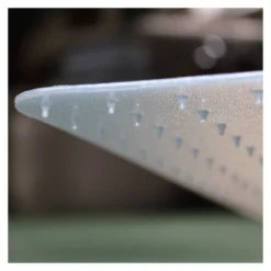 36"x48" Polypropylene Foldable Rectangular Chair Mat For Carpets White - Floortex -Baxton Studio Store GUEST fb1f85b5 1b60 4710 ae6d bc7f093d3b46