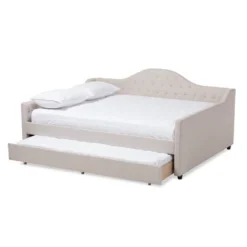 Eliza Daybed With Trundle - Baxton Studio -Baxton Studio Store GUEST fc2e473f 4c00 4f1b 86b4 0f53d87e0ec9