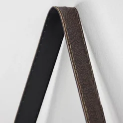 33" Round Metal And Wood Hanging Wall Shelf Brown - American Art Decor -Baxton Studio Store GUEST fc44d395 8eba 47e7 adaf 501856eea8c6