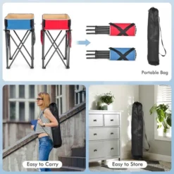 Costway 2 PCS Folding Camping Tables W/ Large Capacity Storage Sink For Picnic -Baxton Studio Store GUEST fcf4f29e a8f6 449b 98f7 1f11fdd3b3de