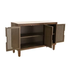 Sawyer 3 Door Cabinet Brown - Adore Decor -Baxton Studio Store GUEST fd132578 0369 4044 9210 c41feaaca995
