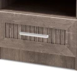 Gallia Modern And Contemporary Oak Finished 1 Drawer Nightstand Brown - Baxton Studio 11 Gallia Modern And Contemporary Oak Finished 1 Drawer Nightstand Brown - Baxton Studio -Baxton Studio Store GUEST fe5c0f8e e6f1 4533 96de 396657f32968