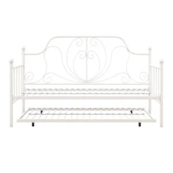 Twin Leila Metal Daybed And Trundle White - Room & Joy 15 Twin Leila Metal Daybed And Trundle White - Room & Joy -Baxton Studio Store GUEST fe8ca33e a148 4029 96d1 882f2a833e8b