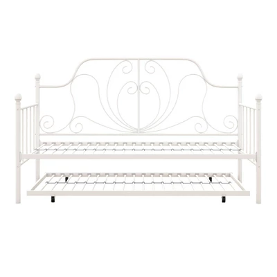 Twin Leila Metal Daybed And Trundle White - Room & Joy 7 Twin Leila Metal Daybed And Trundle White - Room & Joy - Image 7