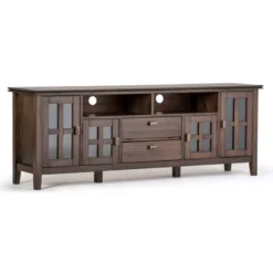 Stratford Solid Wood TV Stand For TVs Up To 80" - WyndenHall -Baxton Studio Store GUEST fed4e5f6 cc1d 47f9 a03c e1aa795cd884