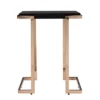 Sanlos Side Table Black/Champagne - Aiden Lane